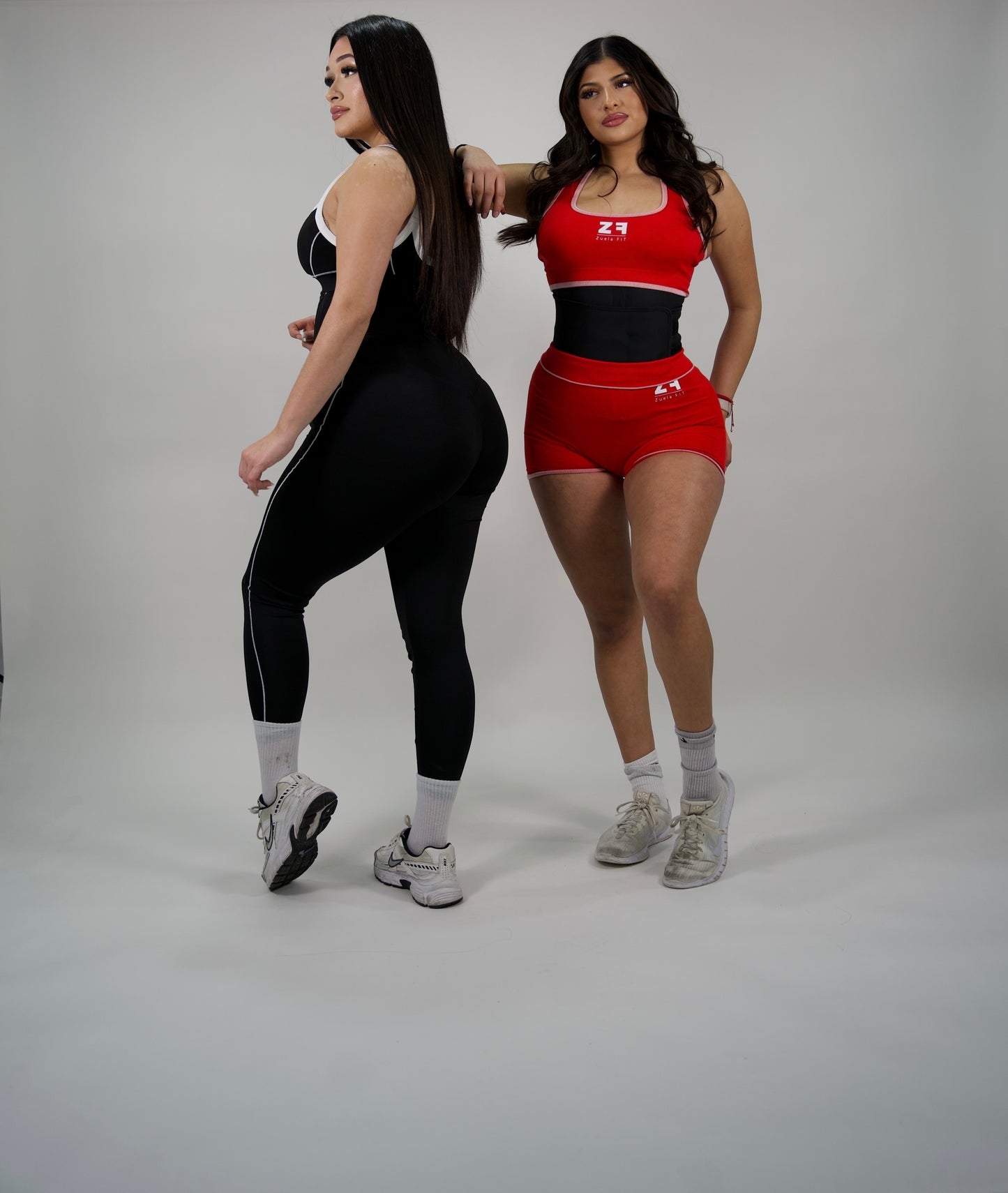 Red Highlighted Sports Bra