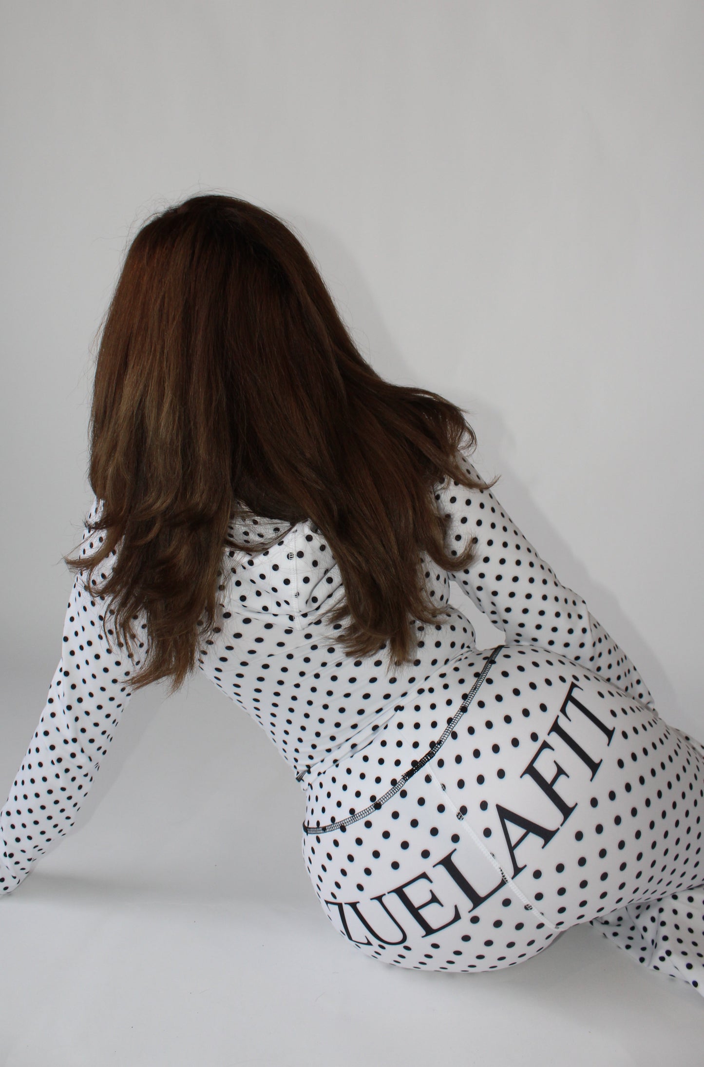 White Polka Dot Leggings